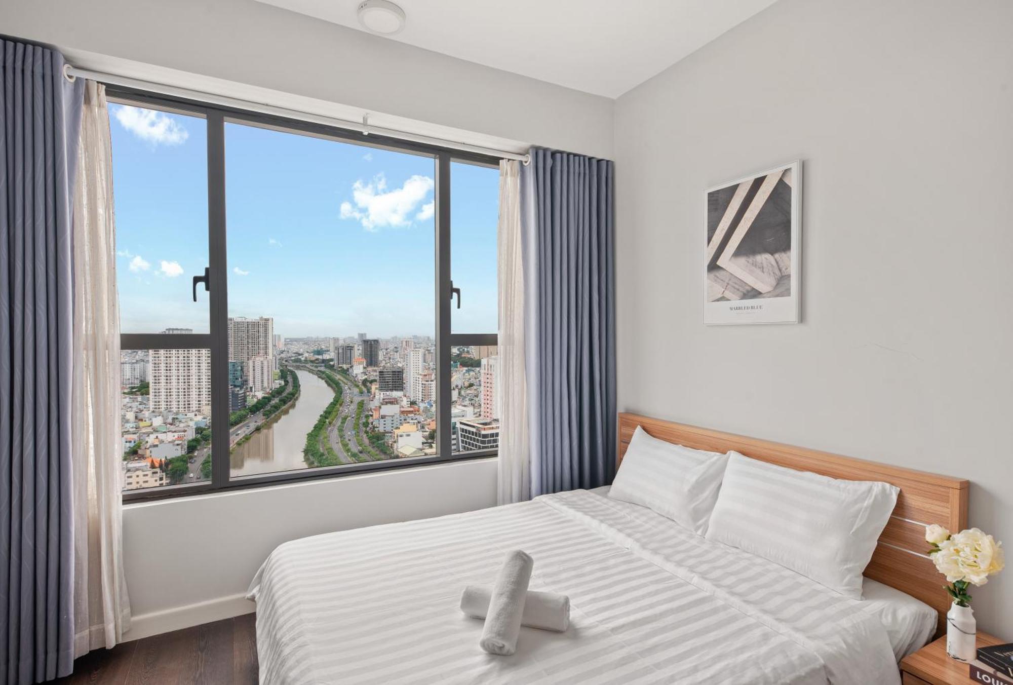 Stellar Cbd Rivergate Apartment - Pool - Free 4G Sim For 3 Nights مدينة هوشي منه المظهر الخارجي الصورة
